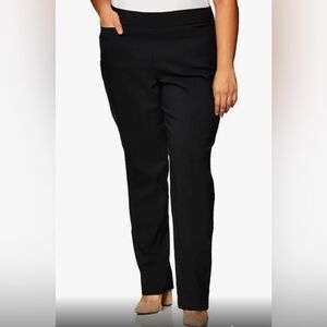 Briggs New York Women's Super Stretch Millennium Welt Pocket Pull on Career Pant